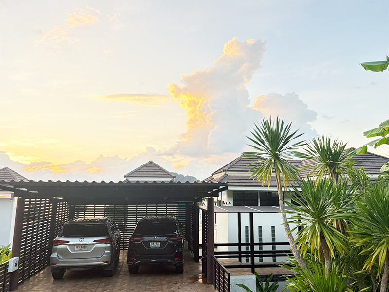 Sunset bay view villa